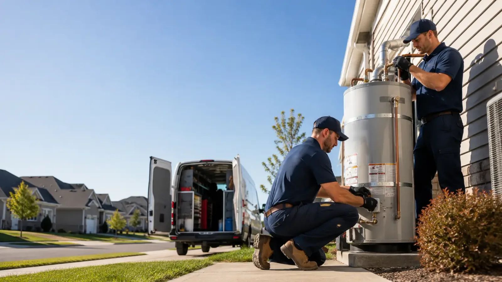 Water Heater Installation in Webster, IN